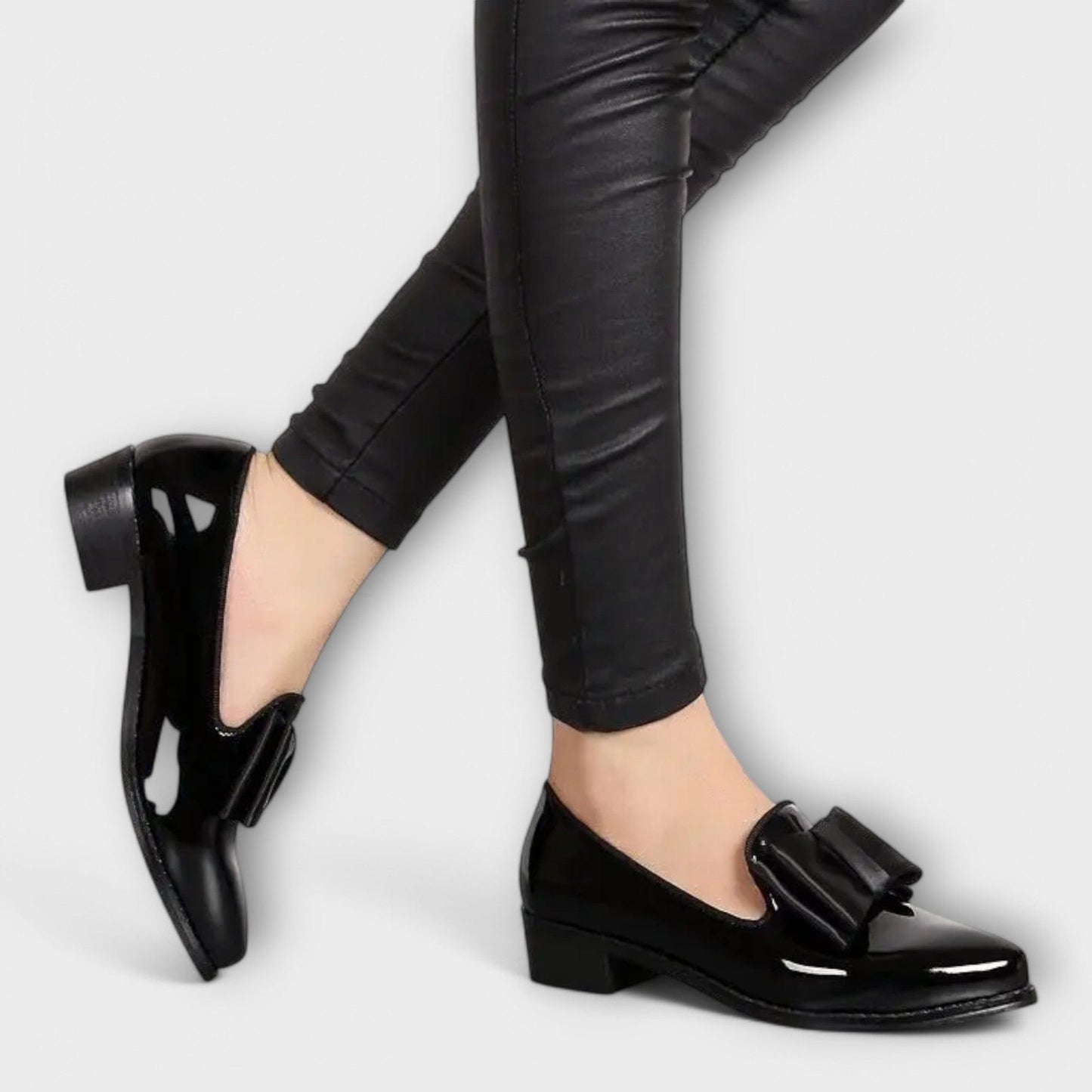 Zaria™ | Elegant Bow Detail Loafer Loafers