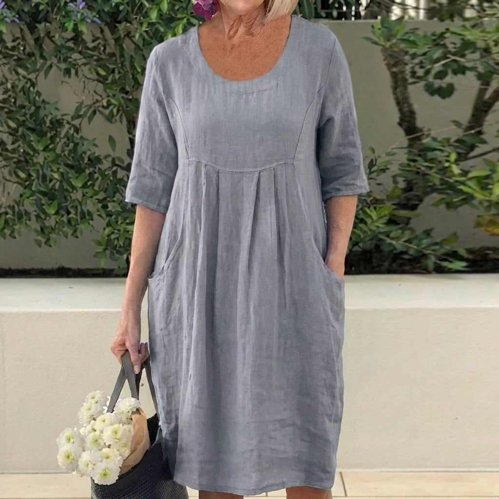 Jytte™ | Elegant Dress With Pockets