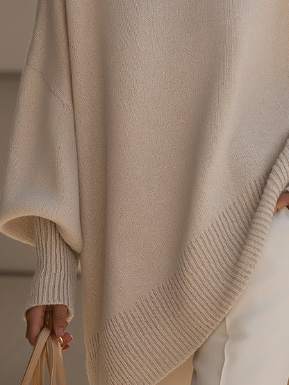 Aster | Oversized Poncho Sweater
