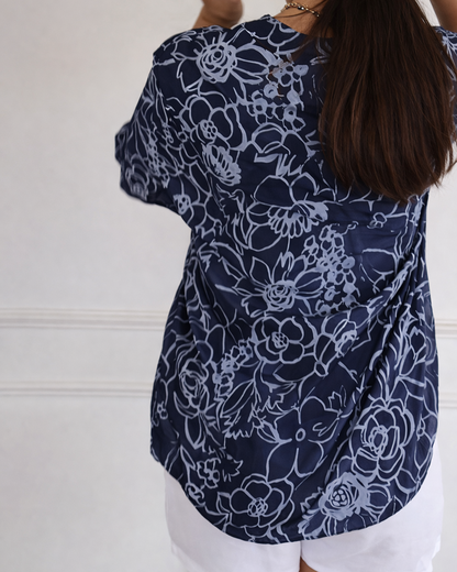 Elora™ | Elegant Blouse with Pocket