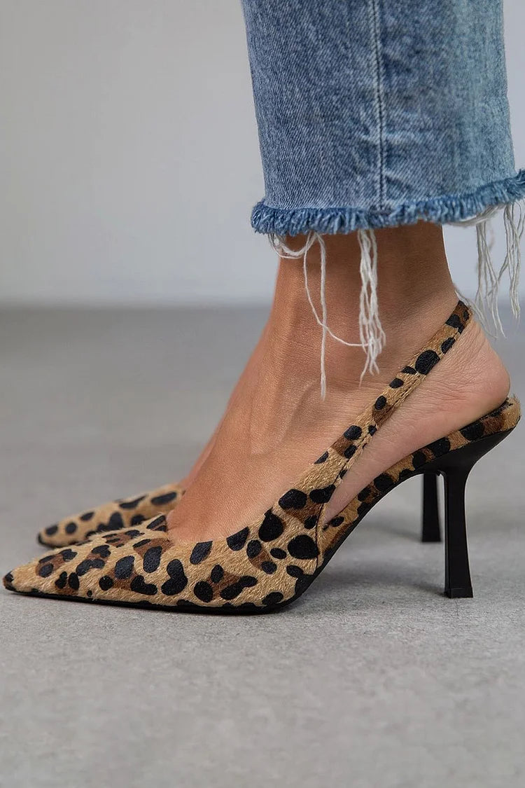 Leopard Print / 8 US | 39 EU