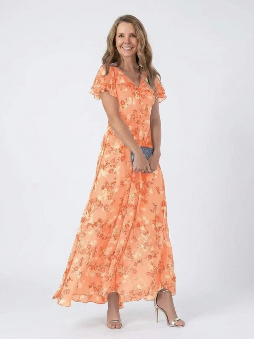 Hannah | Glamorous Tummy Covering Dress