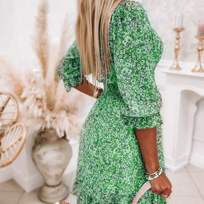 Abigail - Elegant Floral Dress