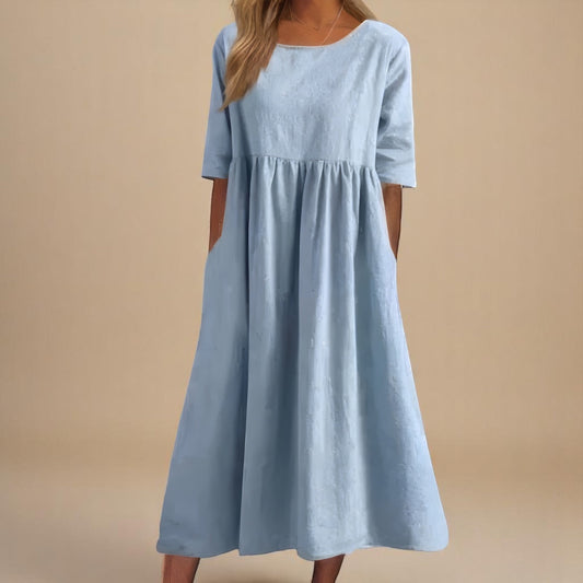 Miranda™ | Classic Mid Sleeve Dress