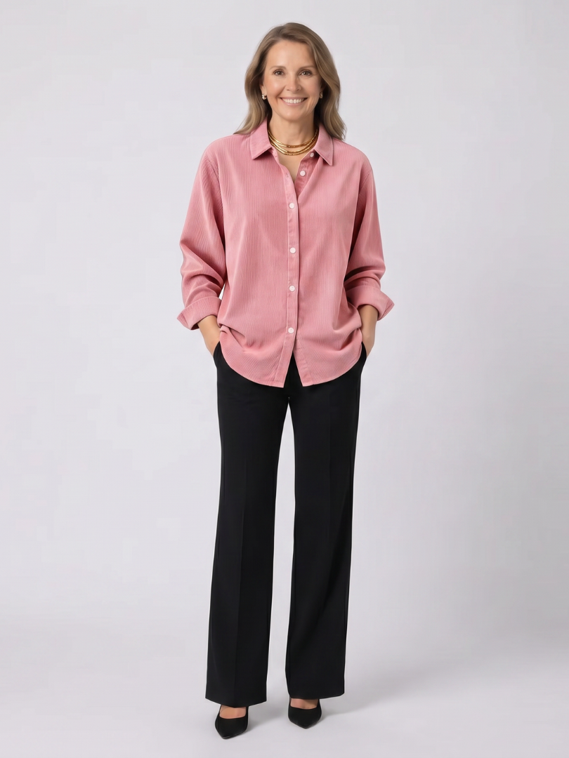 Abigail | Pink Elegant Blouse