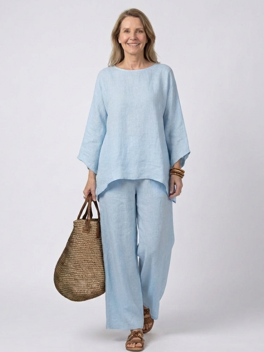 Wren™ | Elegant Relaxed Two Piece Set