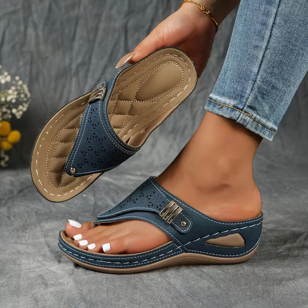 Norra™ | Comfort Wedge Sandals
