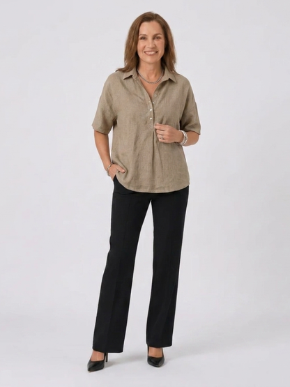 Willow | Blouse with Collar and Button