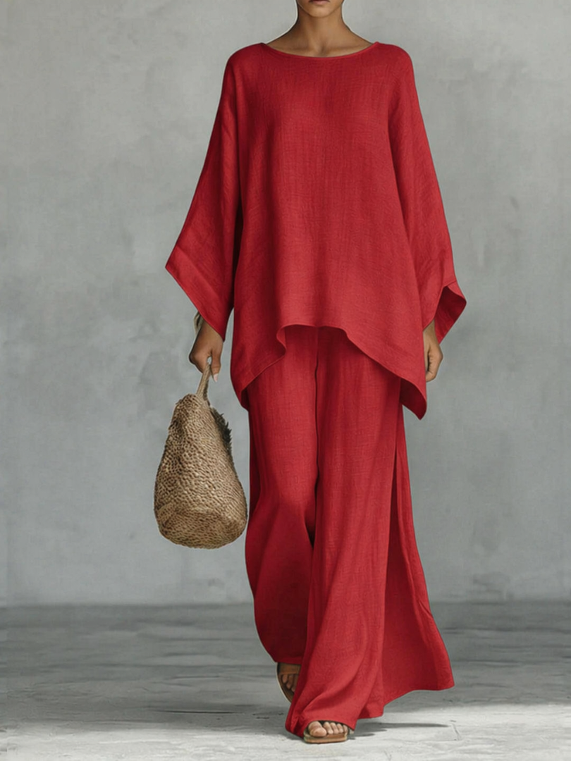 Wren™ | Elegant Relaxed Two Piece Set