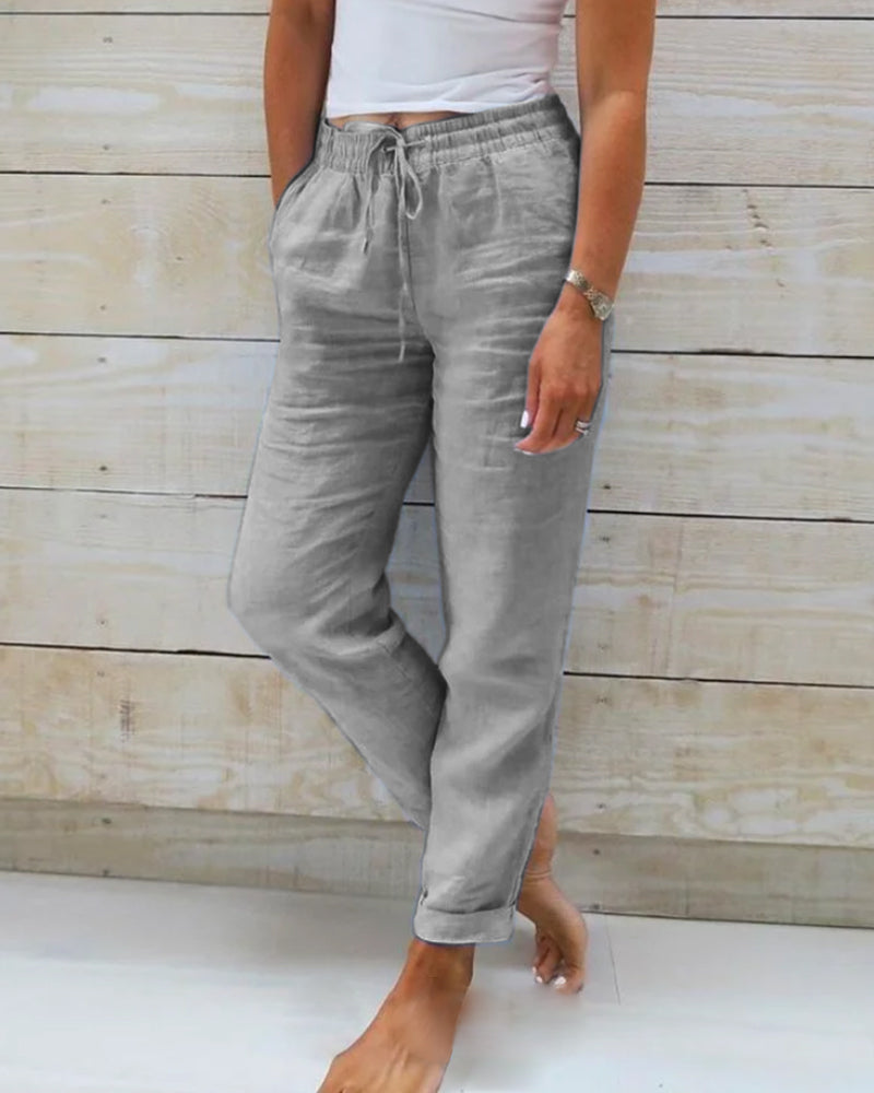 Elowen™ – Relaxed Drawstring Pants
