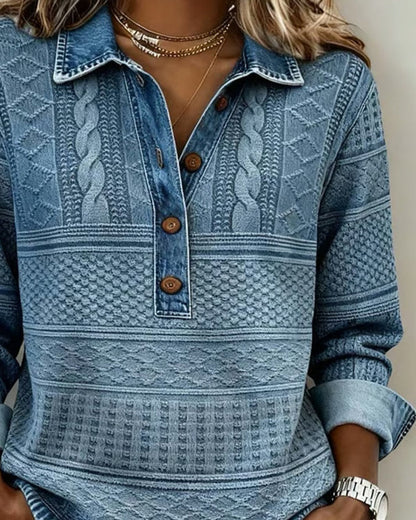 Claire™ | Stylish Collar Top