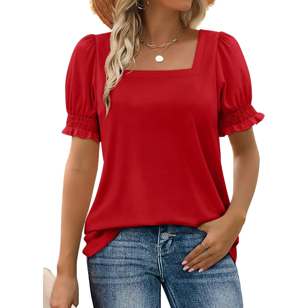 JOSEPHINE™ | Lightweight Ruffle Sleeve Summer Essential