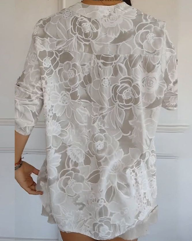 Elora™ - Elegant Blouse with Pocket