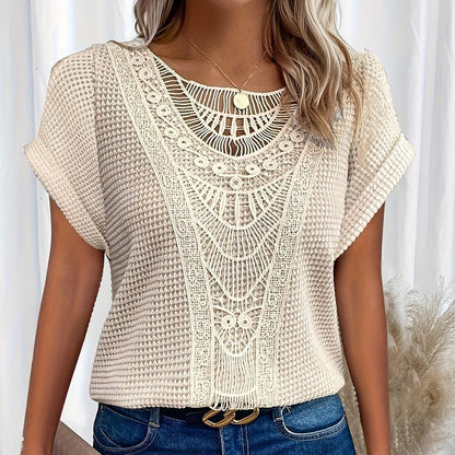 Flora™ |  Detailed Knitted Top