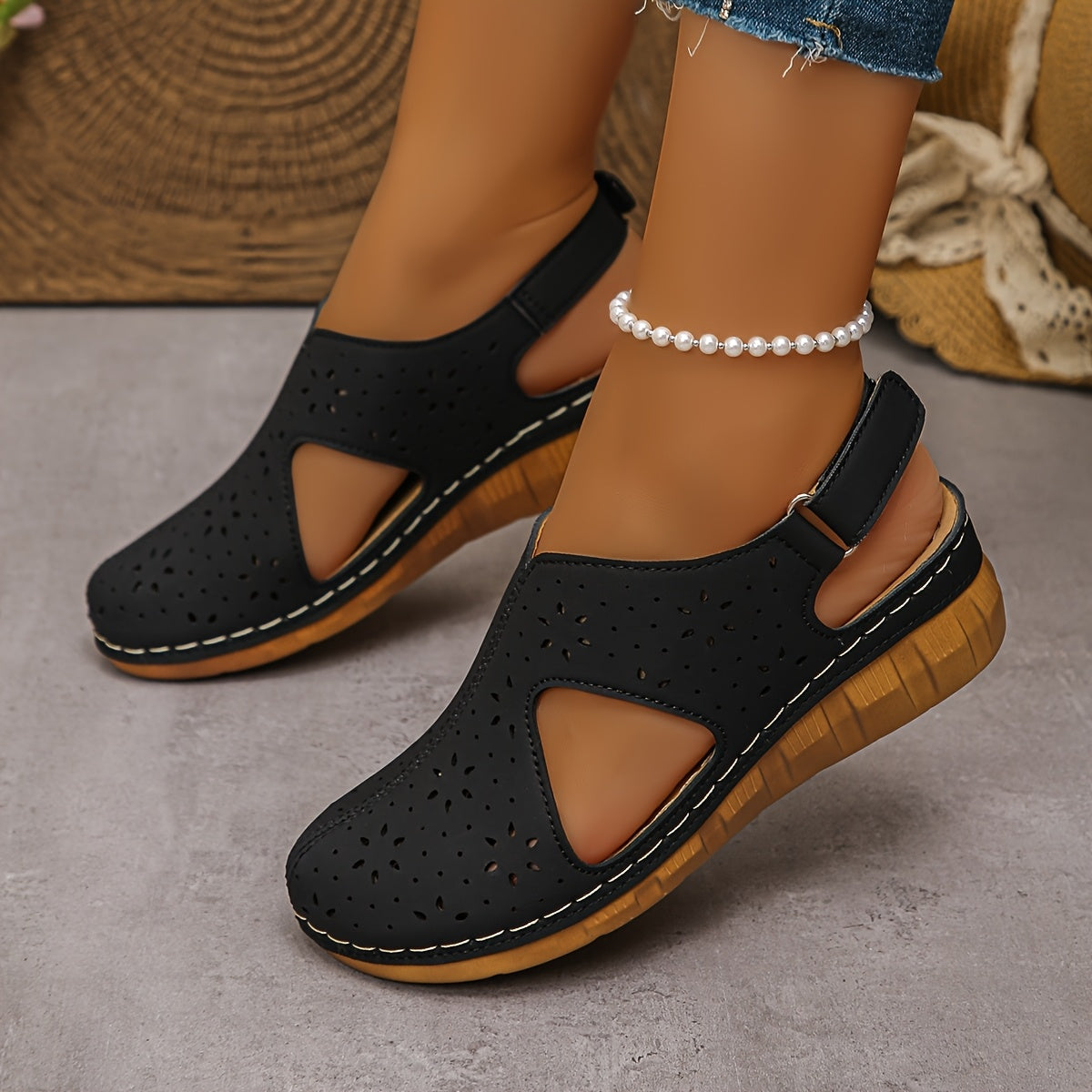 Eliora™ | Orthopedic Wedge sandals