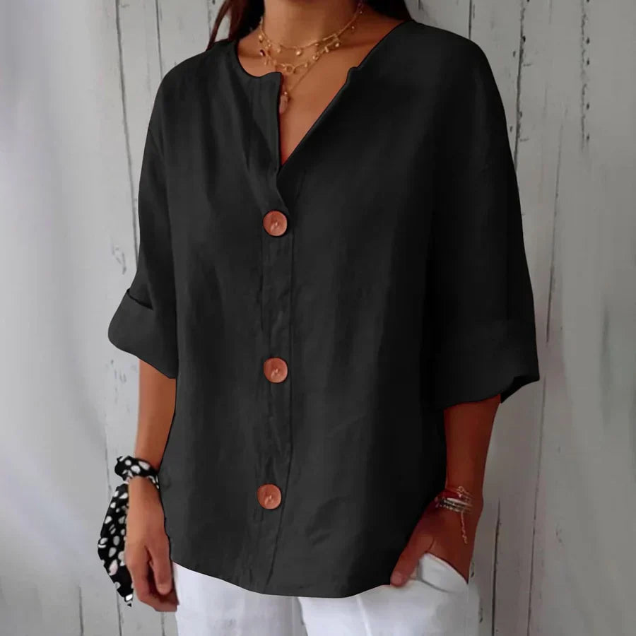 Hazel | Loose-fitting Summer Blouse