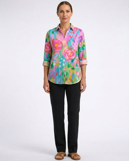 Sadie | Colorful Pattern Blouse