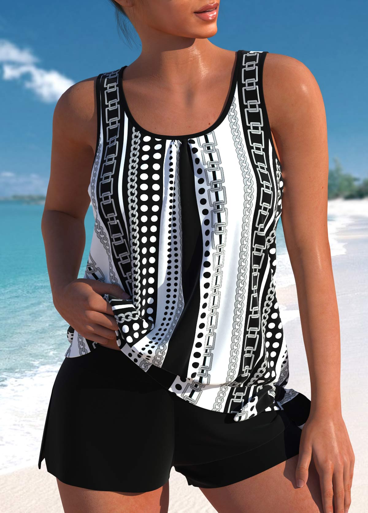 Black and White / 3XL
