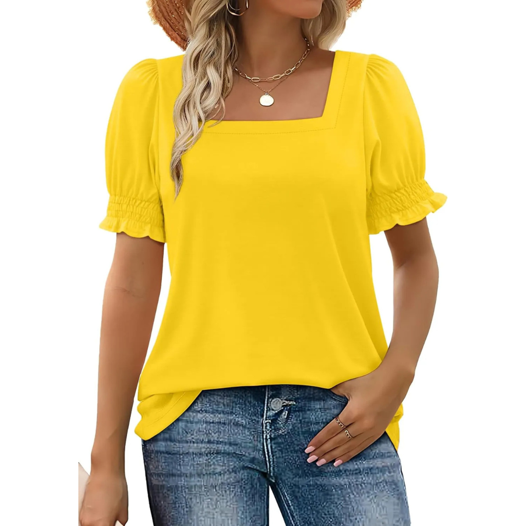 JOSEPHINE™ | Lightweight Ruffle Sleeve Summer Essential