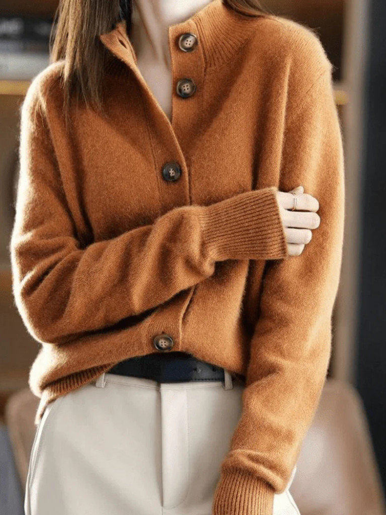 SOFIA BUTTON CARDIGAN