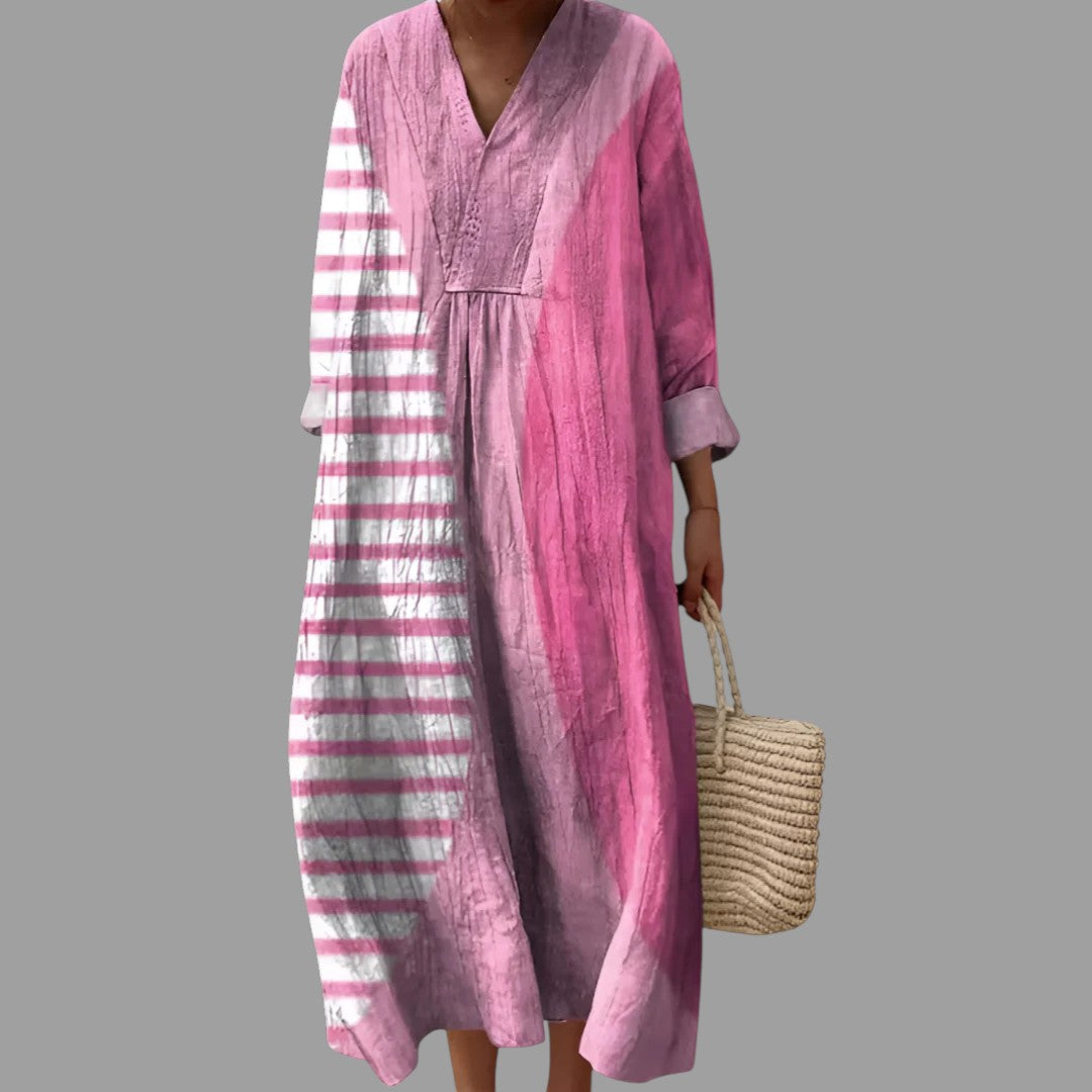 GRACE | ELEGANT GEOMETRIC DRESS
