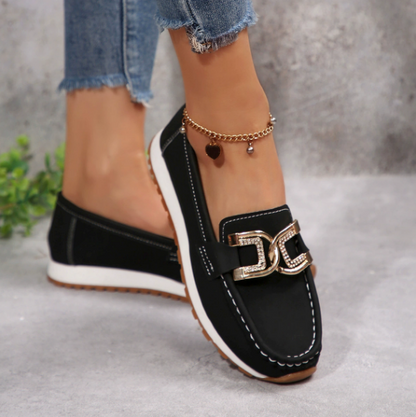 Kyrelle™ | Chic Orthopedic Buckle Loafers