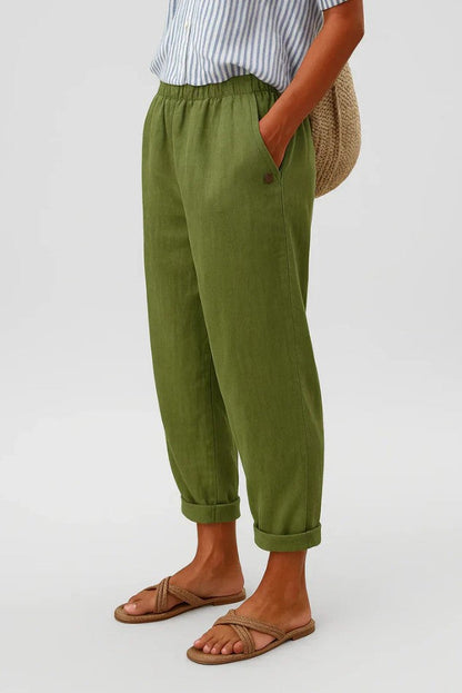 Romina™ - Timeless Linen-look Trousers