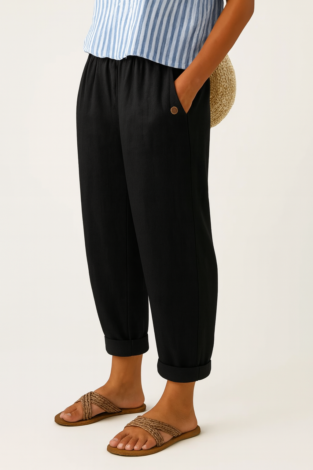 Romina™ - Timeless Linen-look Trousers