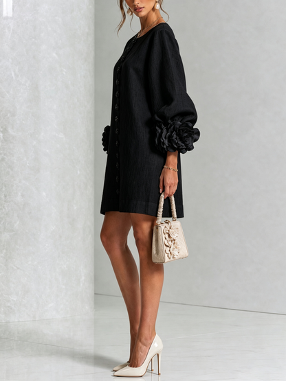 Rosalie - Button-Down Mini Dress
