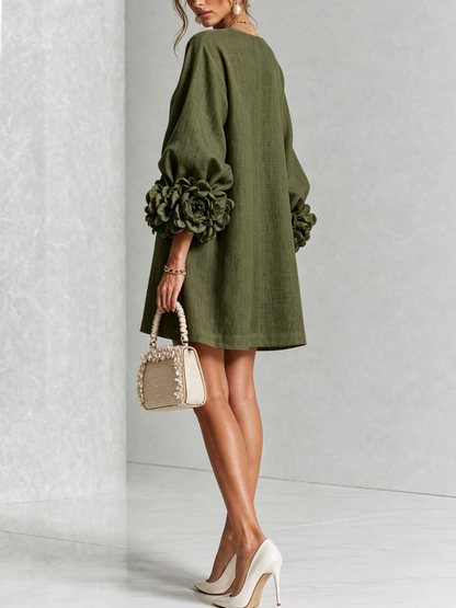 Rosalie - Button-Down Mini Dress