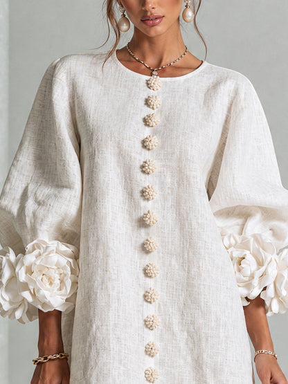 Rosalie - Button-Down Mini Dress
