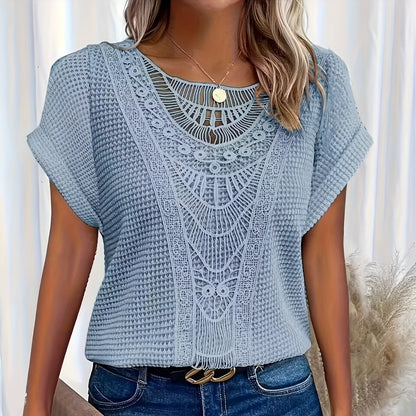 Flora™ |  Detailed Knitted Top