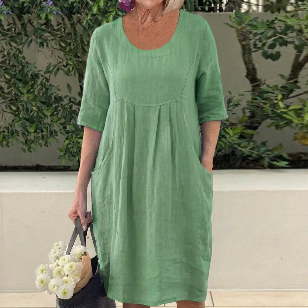 Jytte™ | Elegant Dress With Pockets