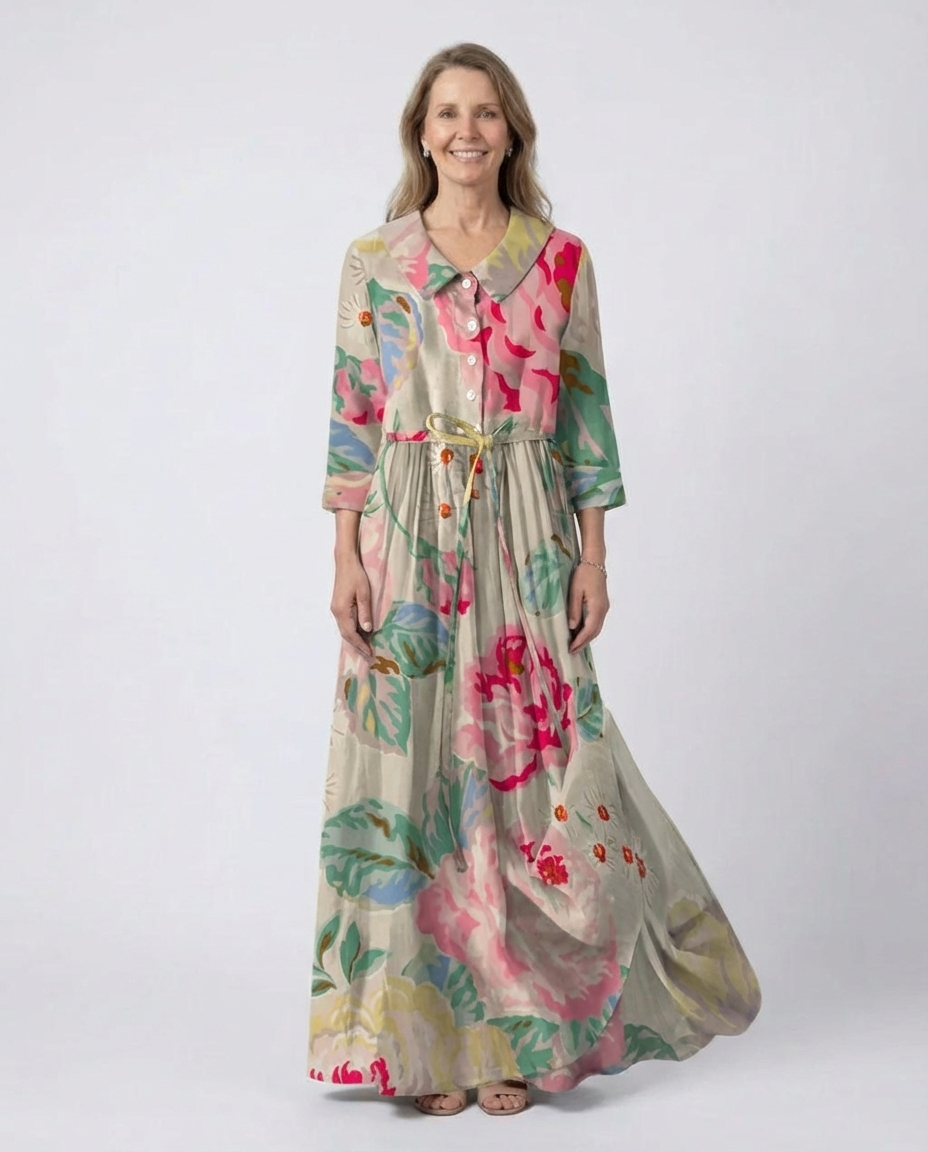 Myzareah | Early Spring Elegant Dress