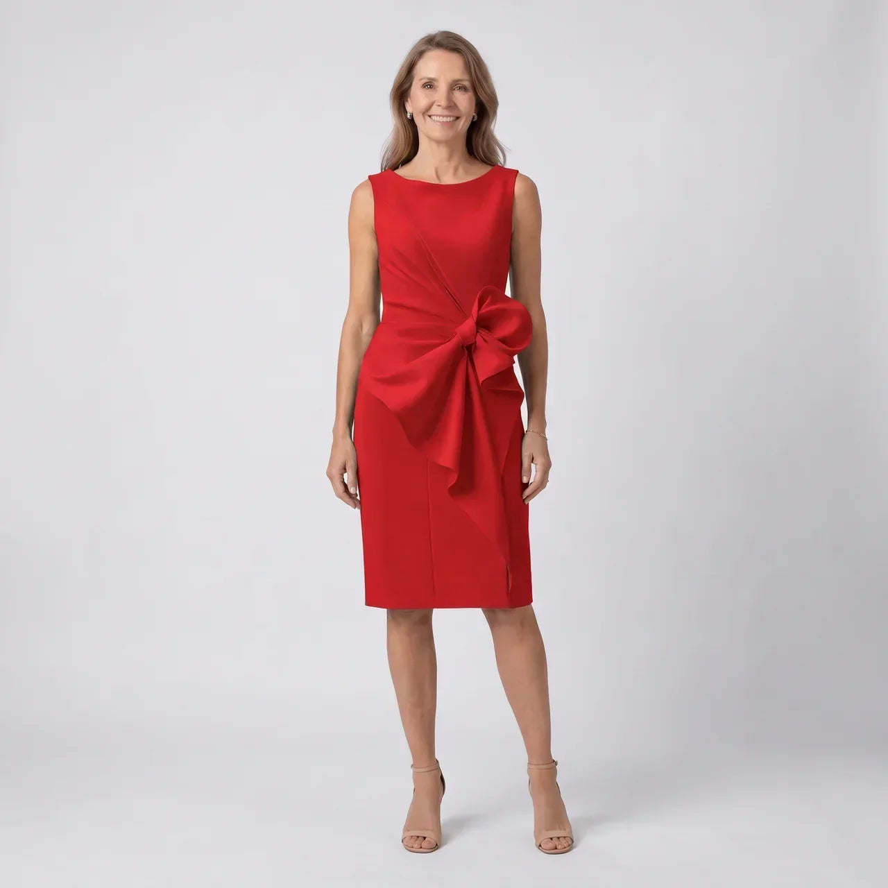 Ainsley | Stylish Sleeveless Midi Dress