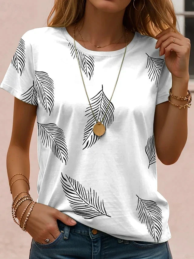 Luciana™ | Casual Floral Summer T-Shirt