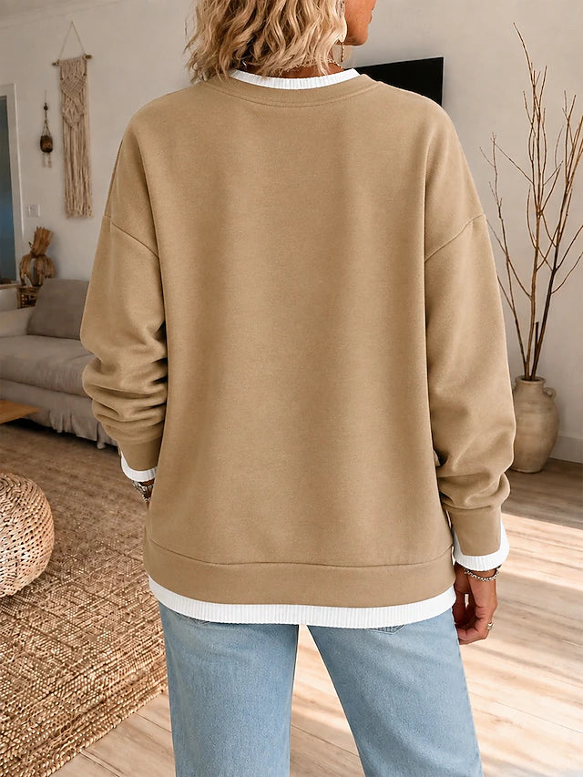 Tasha™ | Women's Textured Pullover Sweatshirt