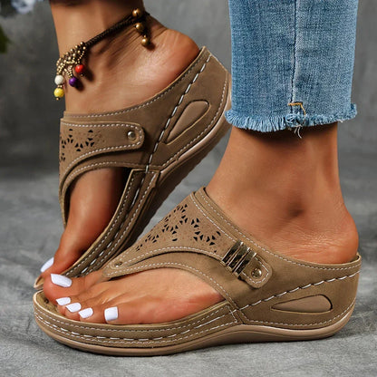 Rynara™ | Orthopedic Wedge Heel Sandal