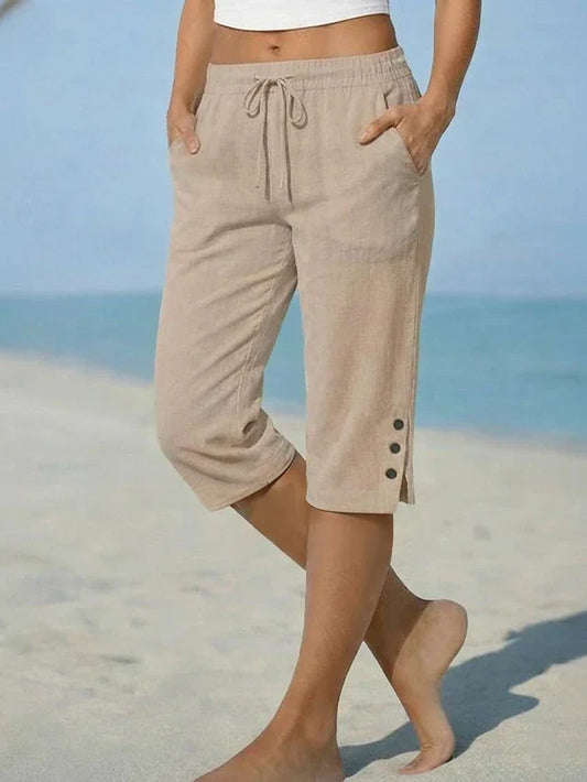 Delphia™ | Women's Calf Length Capri Pants